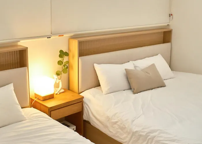 Nook Gangnam #4min To Seonjeongneung#4 Double Beds #선정릉역 도보 4분#공항버스이용편리#호텔급 침구#각 방 에어컨 #무료 Wi-fi#최대8인#2025년올리모델링#세탁건조기 *